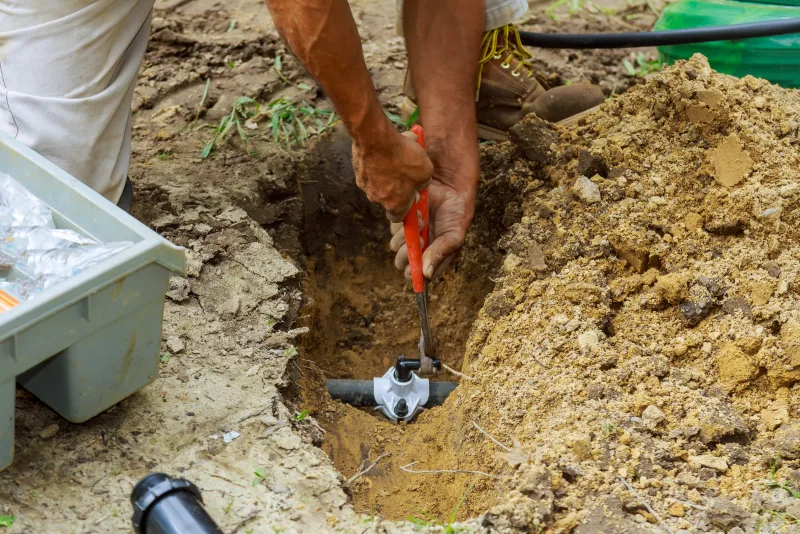 Irrigation system repair in Haines City — locating a failed valve and damaged lateral line in a lawn